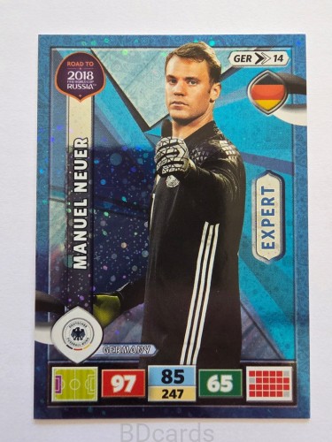 2018 Panini Road To World Cup Russia Manuel Neuer Expert Niemcy Ger 14