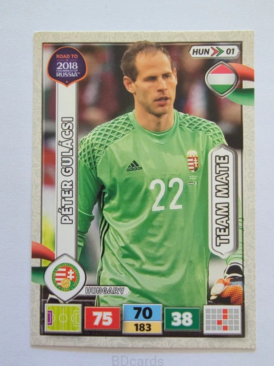 2018 Panini Road To World Cup Russia Peter Gulacsi Węgry Hun 1