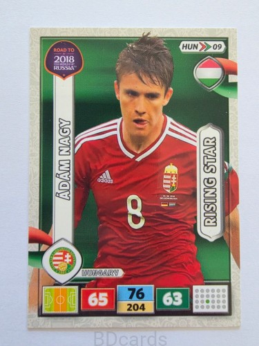 2018 Panini Road To World Cup Russia Adam Nagy Węgry Hun 9 /RD