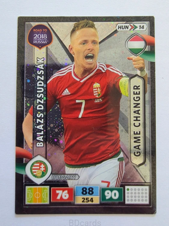 2018 Panini Road To World Cup Russia Balazs Dzsudzsak Węgry Hun 14 /RD
