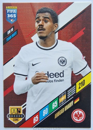 2023-24 Panini Fifa 365 Knauff 16 Eintracht Frankfurt /SP19