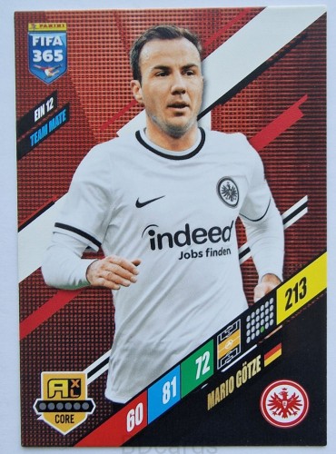 2023-24 Panini Fifa 365 Gotze 12 Eintracht Frankfurt /SP18