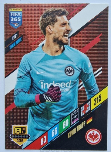 2023-24 Panini Fifa 365 Trapp 1 Eintracht Frankfurt /SP17