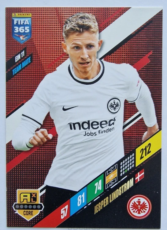 2023-24 Panini Fifa 365 Lindstrom 11 Eintracht Frankfurt /SP17