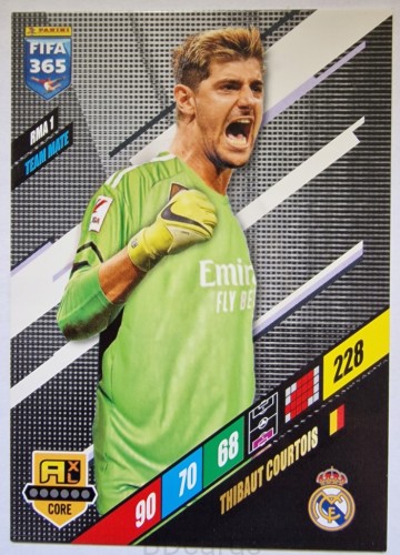 R1 Courtois Real Madryt Panini Fifa 365 2024 Champions League