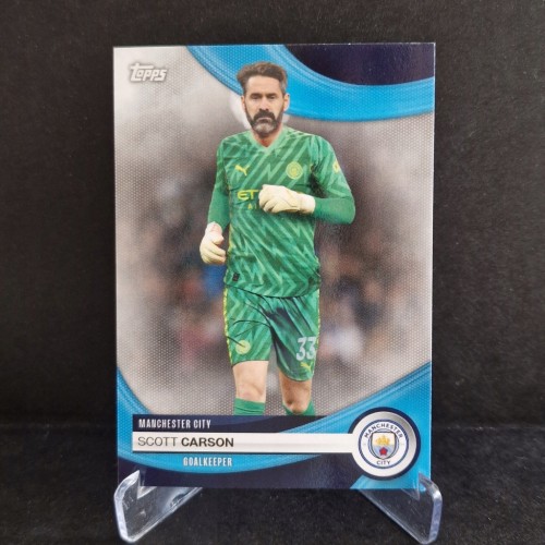 2023-24 Topps Set Team Manchester City Carson /MR7