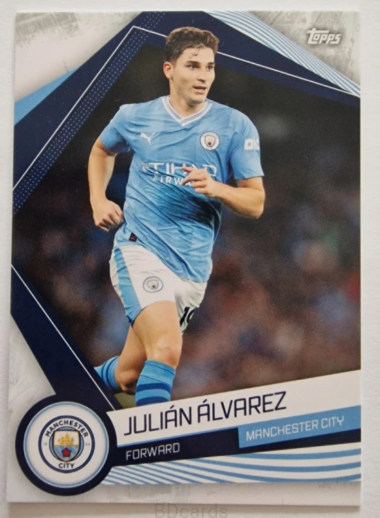 VD68 Alvarez Manchester City Topps Set Team 2023