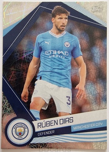 VD66 Dias Manchester City Topps Set Team 2023