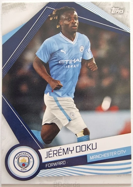 VD65 Doki Manchester City Topps Set Team 2023