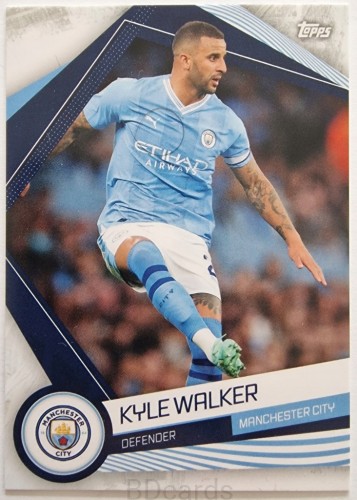 VD64 Walker Manchester City Topps Set Team 2023