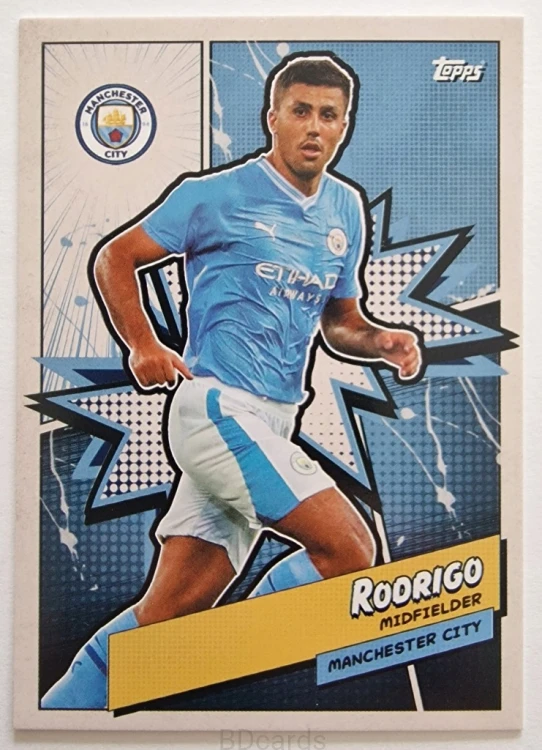 VD60 Rodrigo Manchester City Topps Set Team 2023