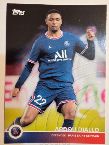 2023 Topps Fan Set Abdou Diallo PSG /A