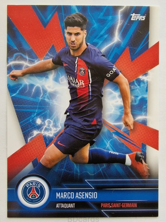 2023 Topps Fan Set PSG Marco Asensio /B