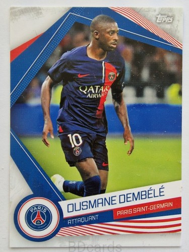 2023 Topps Fan Set PSG Ousmane Dembele /B