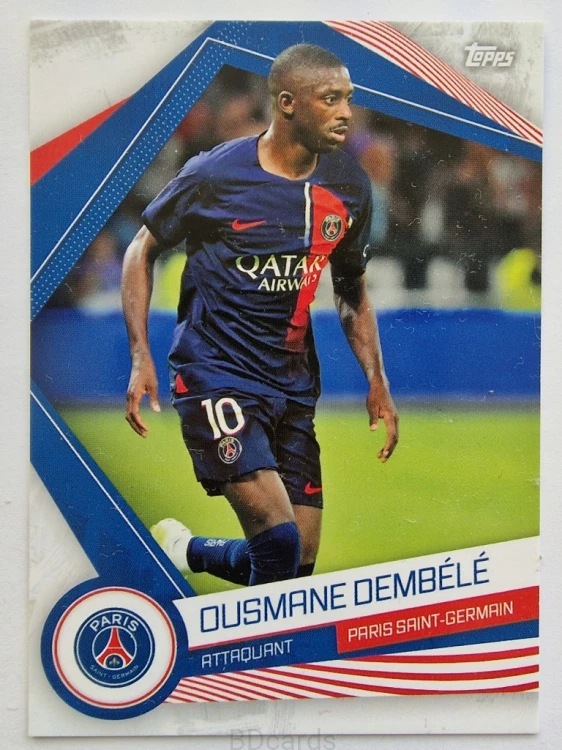 2023 Topps Fan Set PSG Ousmane Dembele /B