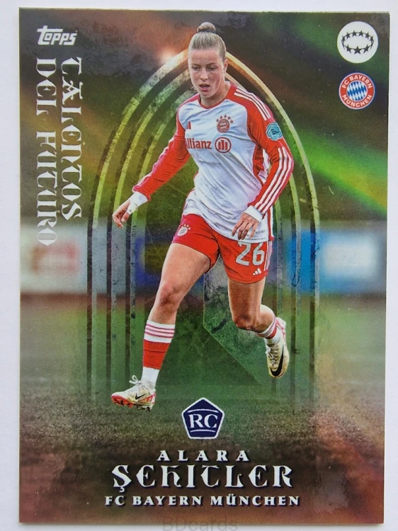 2023-24 Topps Bonmati Set Alara Sehitler Bayern Munich /NU18