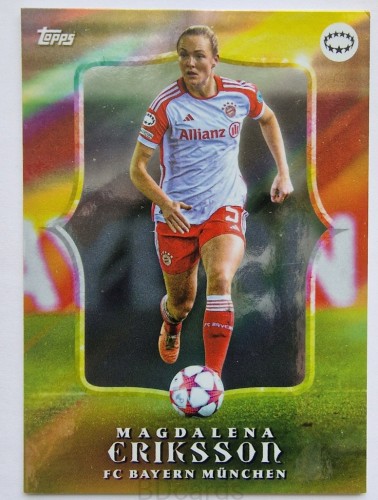 2023-24 Topps Bonmati Set Magda Eriksson Bayern Munich /NU18