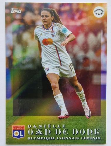2023-24 Topps Bonmati Set Daniele Uan de Donk Lyon /NU19