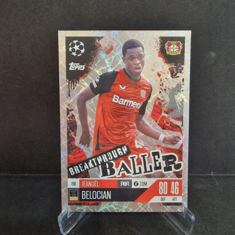 2025 Topps Match Attax Belocian Leverkusen Baller /E71