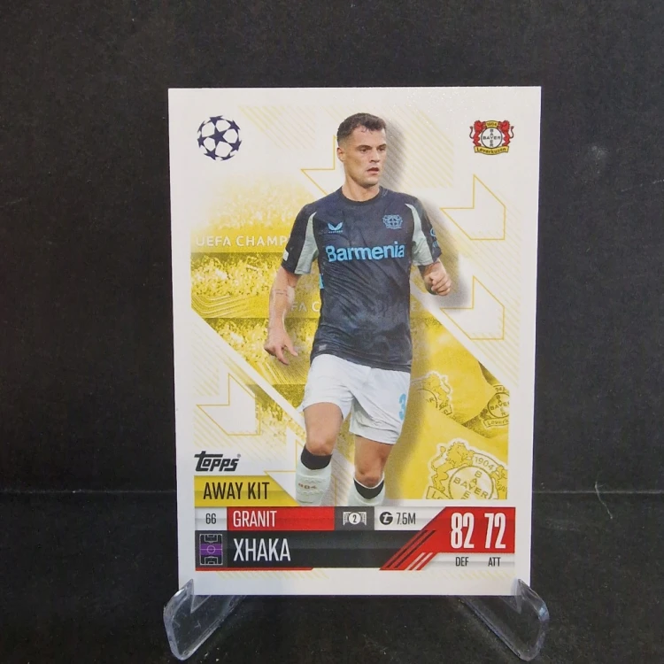 2025 Topps Match Attax Granit Xhaka Bayer Leverkusen /E72
