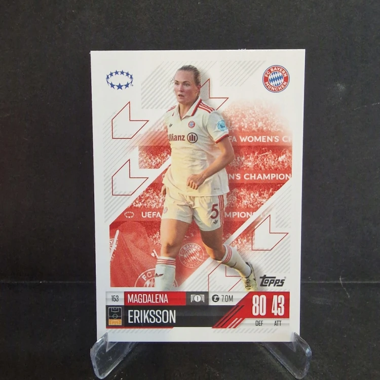 2025 Topps Match Attax Magdalena Eriksson Bayern Monachium /E72