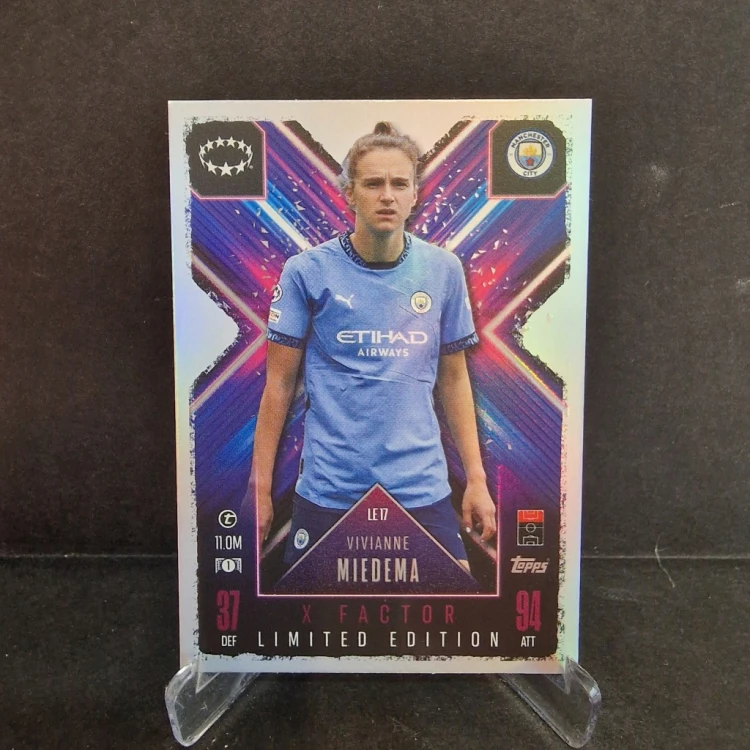 2025 Topps Match Attax Gabriel Miedema Manchester City Limited Edition /E73