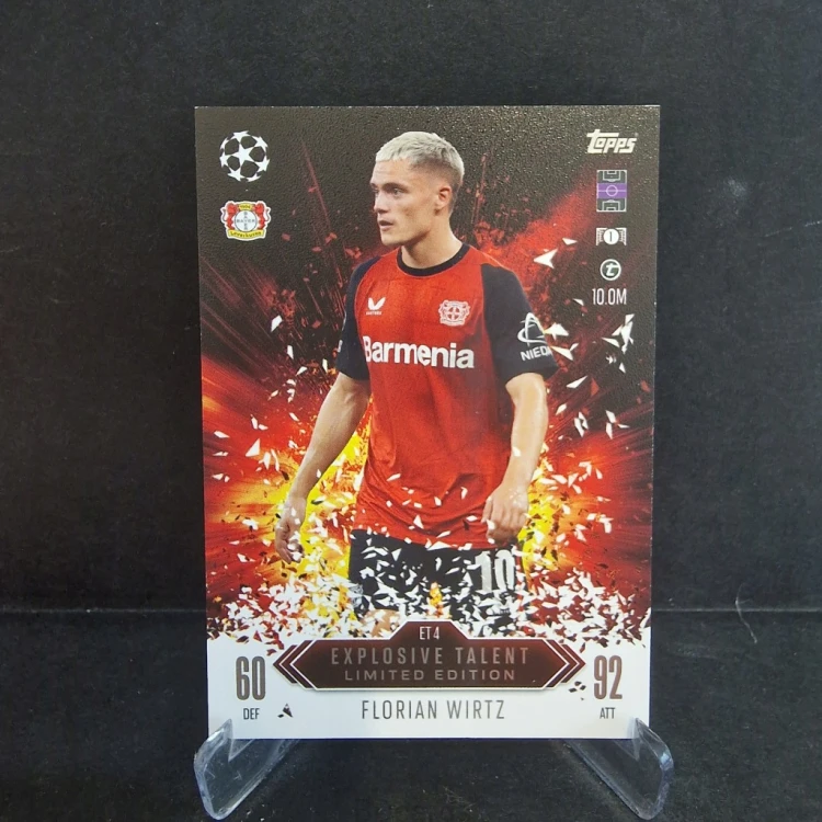 2025 Topps Match Attax Florian Writz Leverkusen Limited Edition /E73