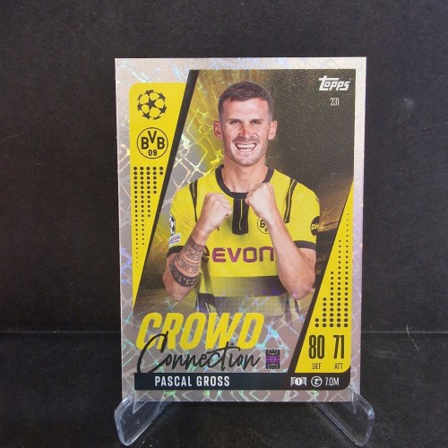 2025 Topps Match Attax Pascal Gross Borussia Dortmund Crowd /E74