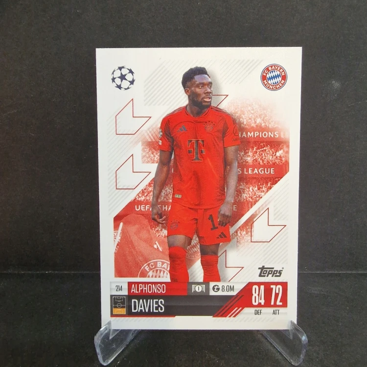 2025 Topps Match Attax Alphonso Davies Bayern Monachium /E76