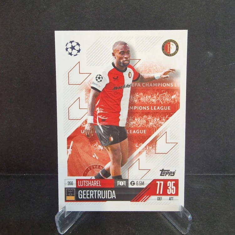 2025 Topps Match Attax Geertruida Feyenord /E76