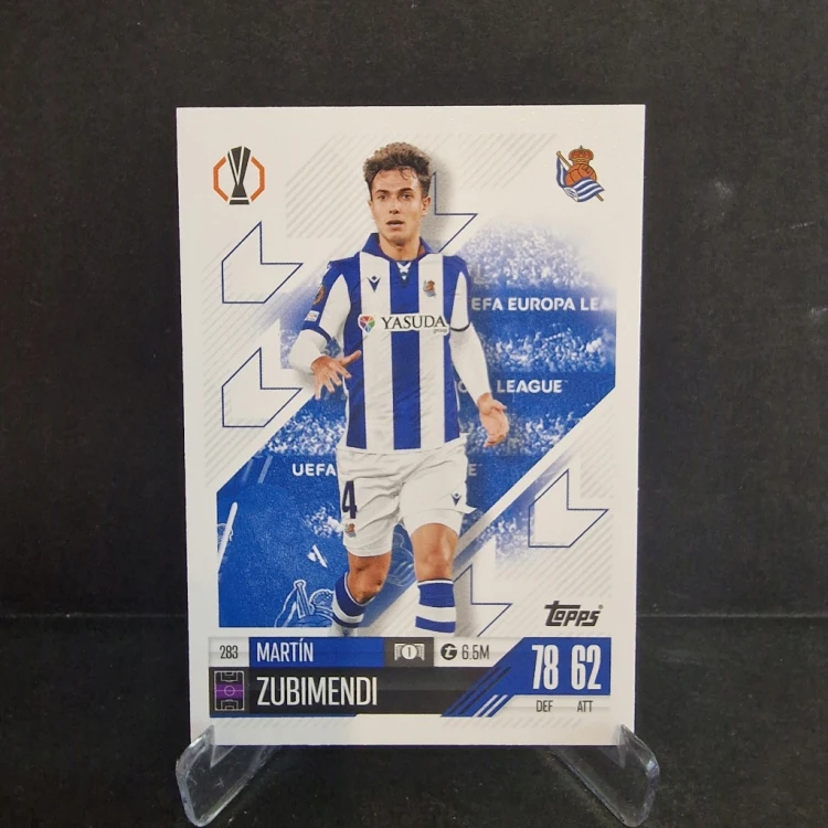 2025 Topps Match Attax Zubimendi Real Sociedad /E76