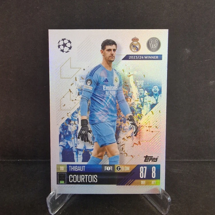 2025 TOPPS Match Attax Thibaut Courtois Real Madryt /E79