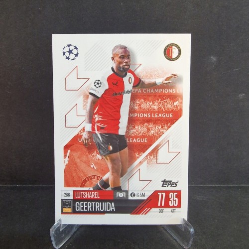 2025 Topps Match Attax Lutsharel Geertruida Feyenord /E79