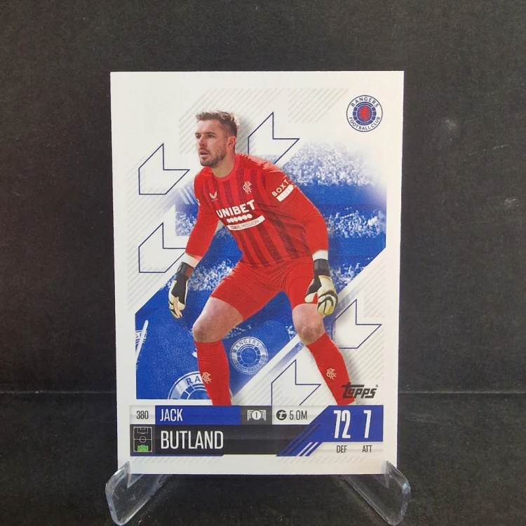 2025 Topps Match Attax Jack Butland Rangers /E79