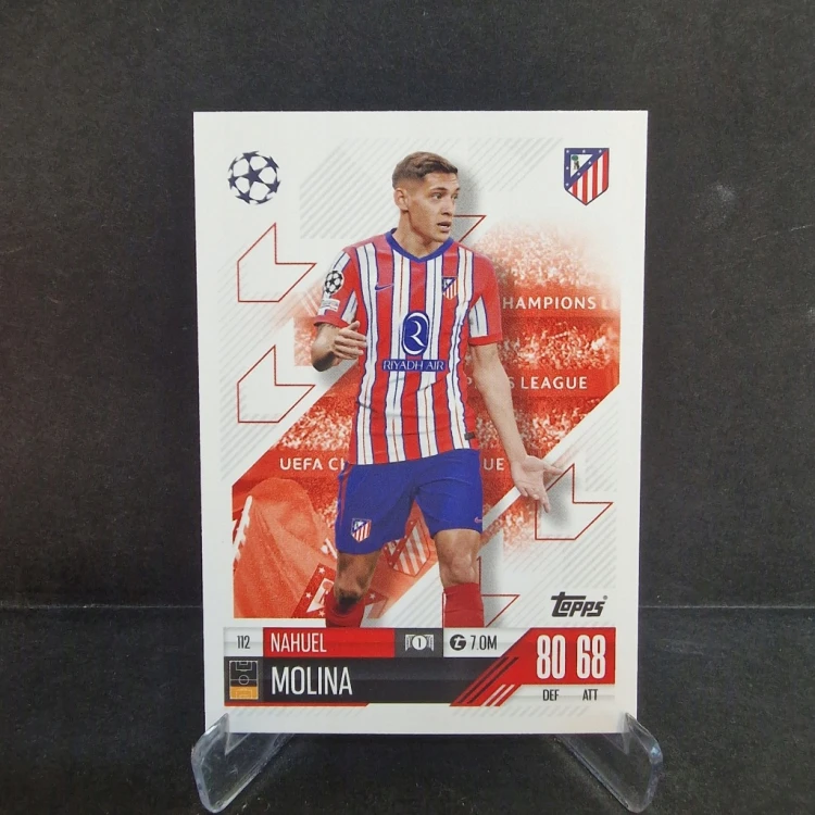 2025 Topps Match Attax Nahuel Molina Atletico Madryt /E80