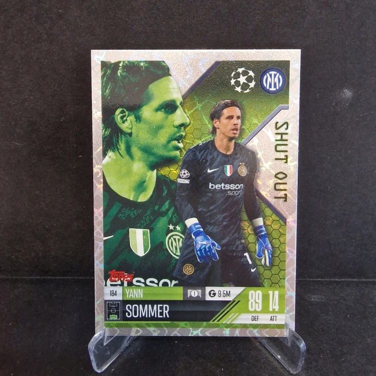2025 Topps Match Attax Yan Sommer Inter Shut Out /K3