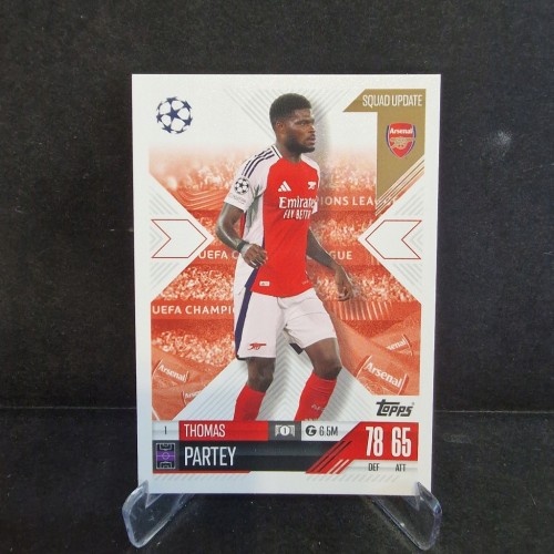 2025 Topps Match Attax Thomas Partey Arsenal Londyn /K7