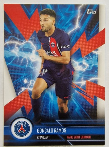 2023 Topps Fan Set PSG Goncalo Ramos /B