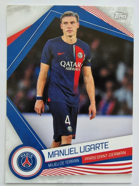 2023 Topps Fan Set PSG Manuel Ugarte /B