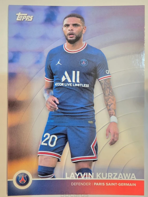 2023 Topps Fan Set Layvin Kurzawa PSG /A