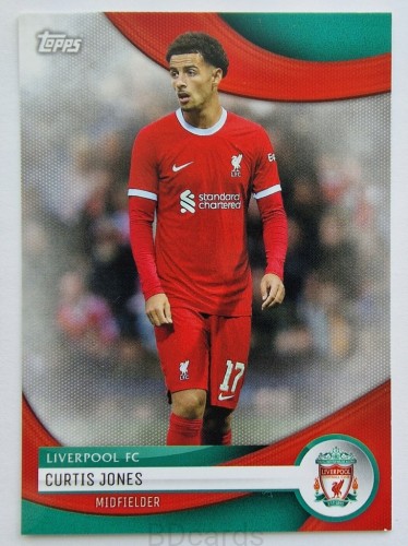 2023 Topps Fan Set Liverpool Curtis Jones /B