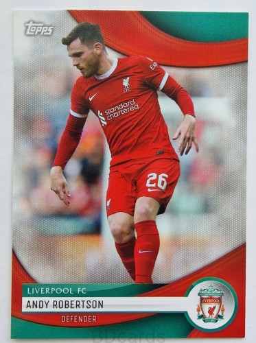 2023 Topps Fan Set Liverpool Andy Robertson /B