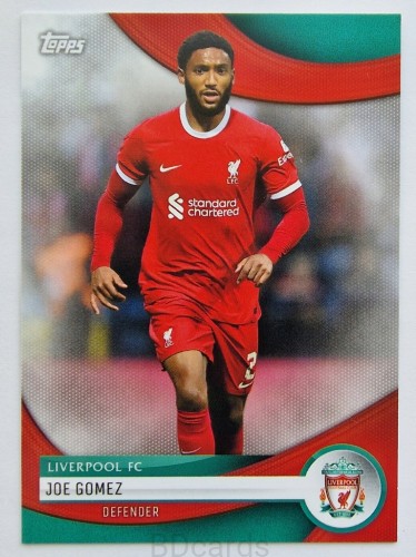 2023 Topps Fan Set Liverpool Joe Gomez /B