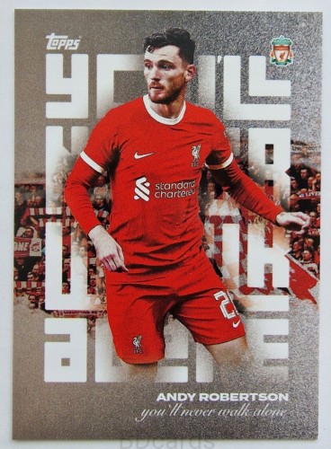 2023 Topps Fan Set Liverpool Andry Robertson /B