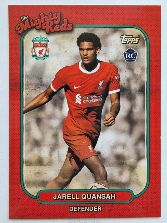 2023 Topps Fan Set Liverpool Jarell Quansah /B