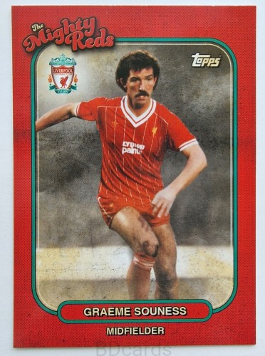2023 Topps Fan Set Liverpool Graeme Souness /B