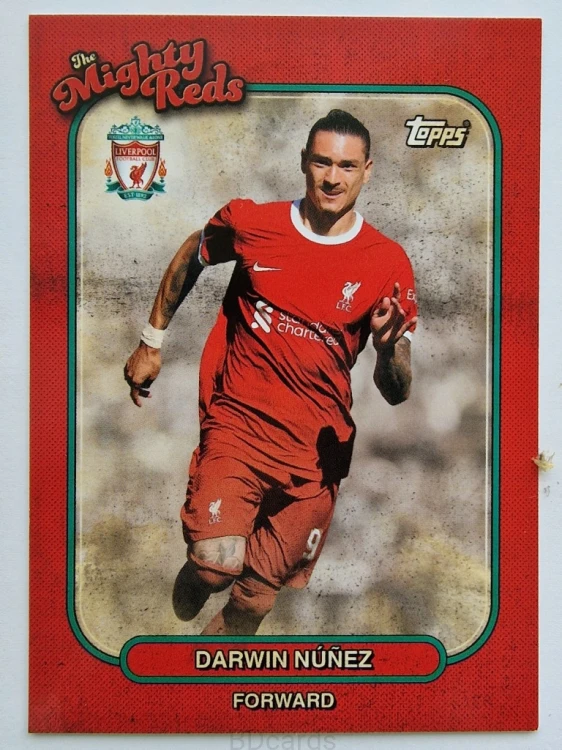 2023 Topps Fan Set Liverpool Darwin Nunez /B
