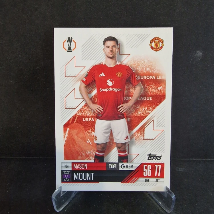2025 Topps Match Attax Mason Mount Manchester United /K7
