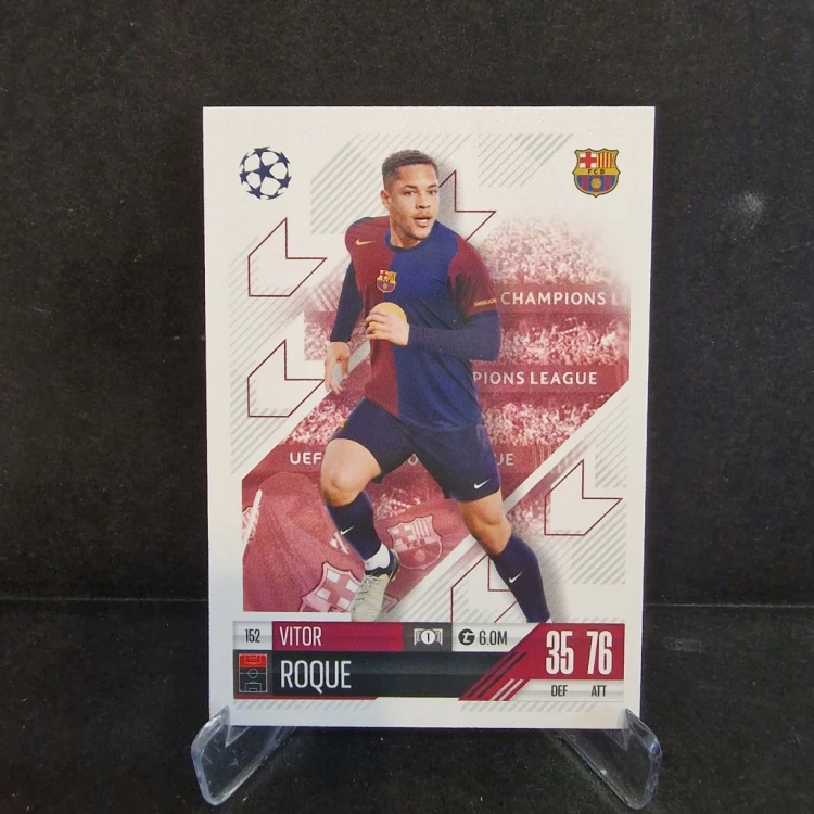 2025 Topps Match Attax Vitor Roque Fc Barcelona /K7