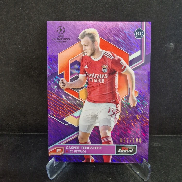2022-23 Topps Finnest Casper Tengstedt Limit /199 Benfica /K9
